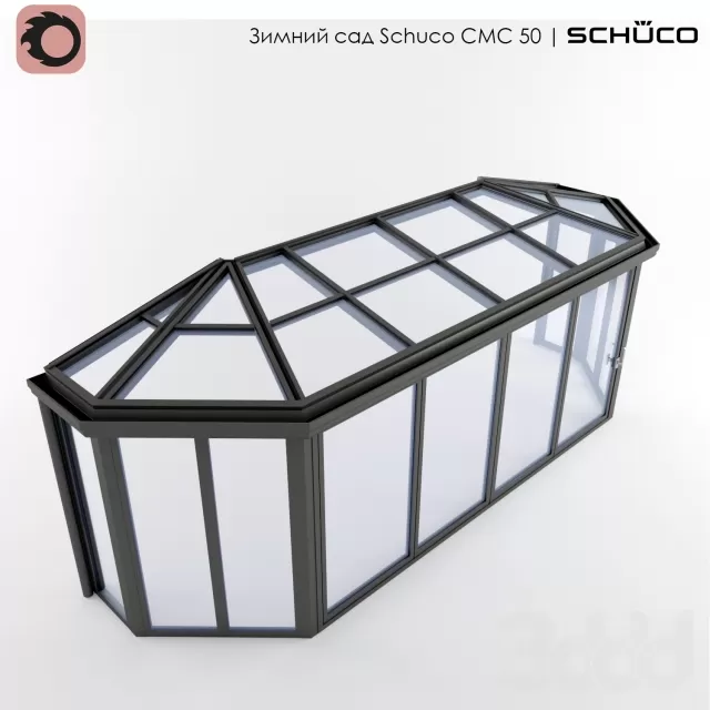 Зимний сад (№8) Schuco CMC 50 со скошенными углами – 231983