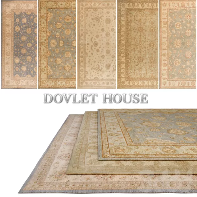 Ковры DOVLET HOUSE 5 штук (part 131) – 232609