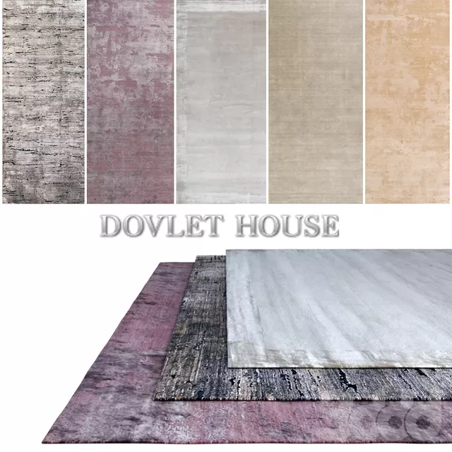 Ковры DOVLET HOUSE 5 штук (part 148) – 232645