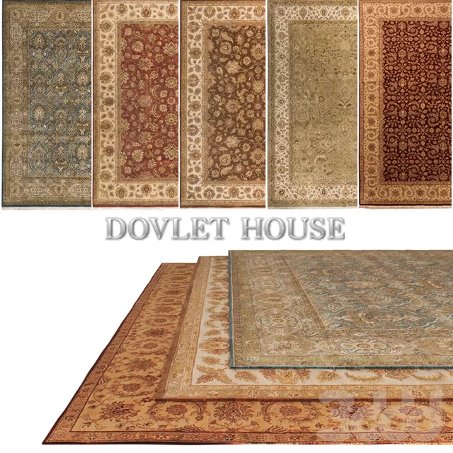 Ковры DOVLET HOUSE 5 штук (part 15) – 232649