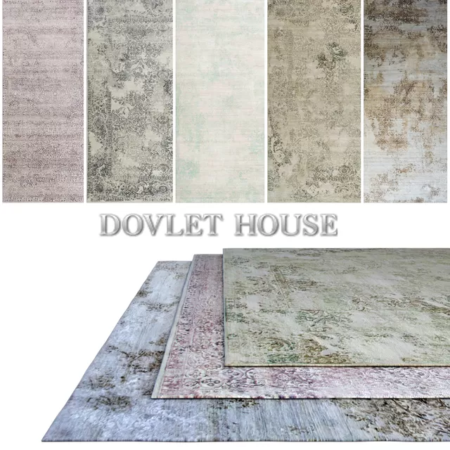 Ковры DOVLET HOUSE 5 штук (part 154) – 232659