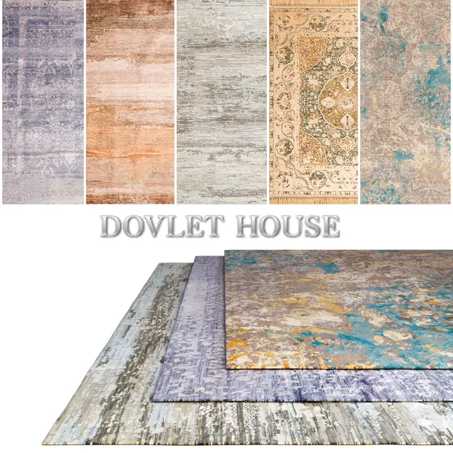 Ковры DOVLET HOUSE 5 штук (part 171) – 232693