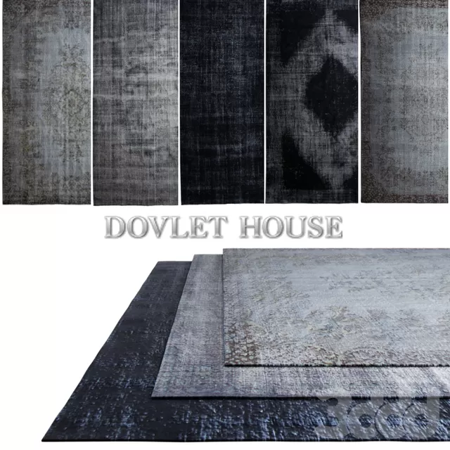 Ковры DOVLET HOUSE 5 штук (part 22) – 232727