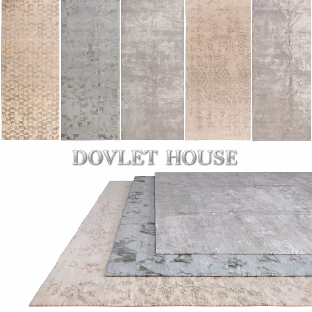 Ковры DOVLET HOUSE 5 штук (part 62) – 232815