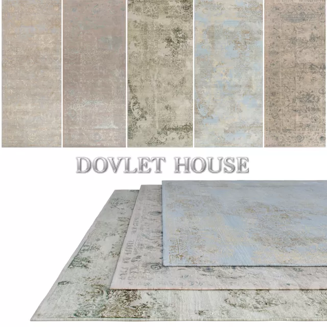 Ковры DOVLET HOUSE 5 штук (part 79) – 232851