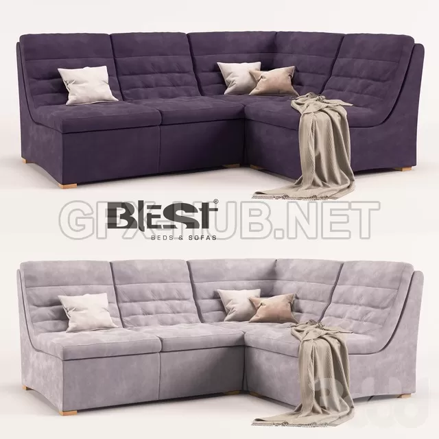 ОМ Диван Лацио от производителя Blest TM – 236385