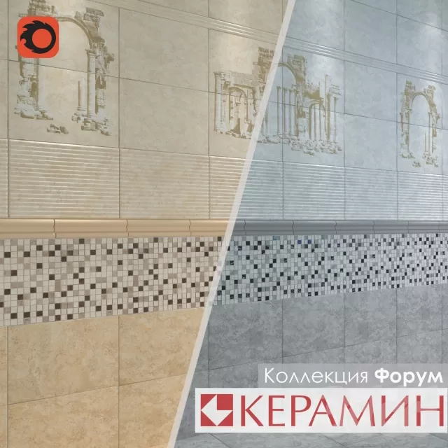 Плитка Керамин коллекция Форум – 236741