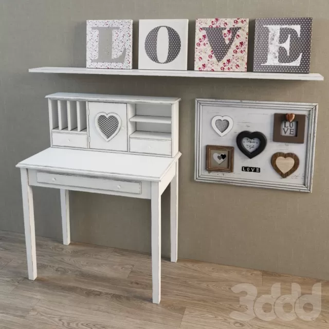 Столик бюро детский Valentine Maisons du monde и декор – 238921