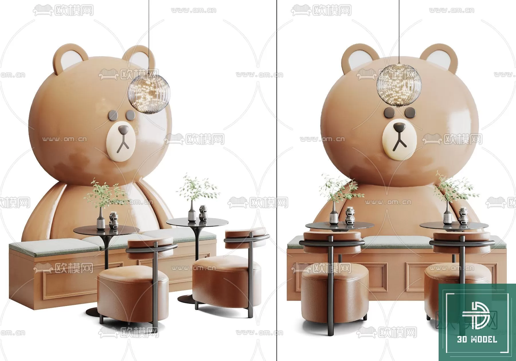 DINING TABLE SETS – 3D MODELS – 260 – PRO
