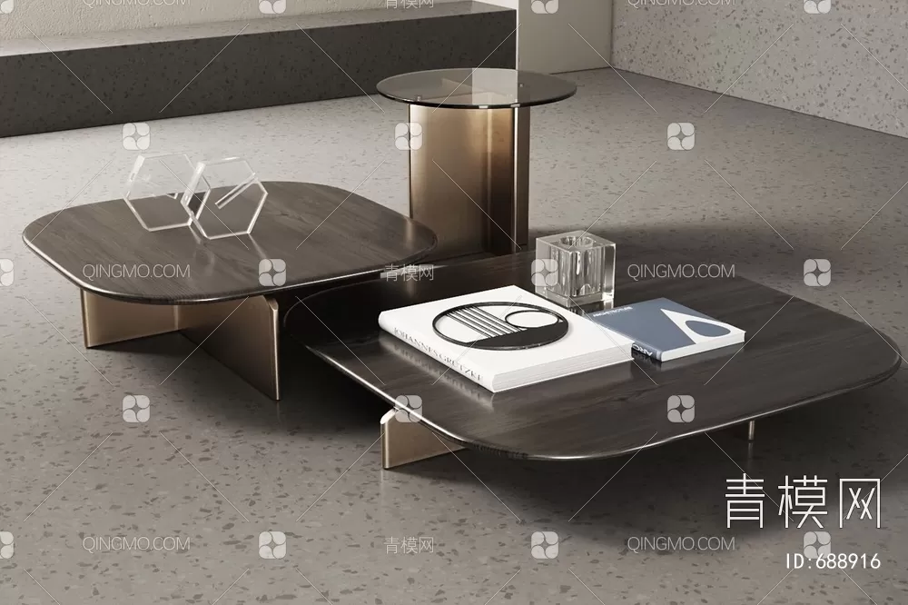 TEA TABLES 3D MODELS – 159 – PRO