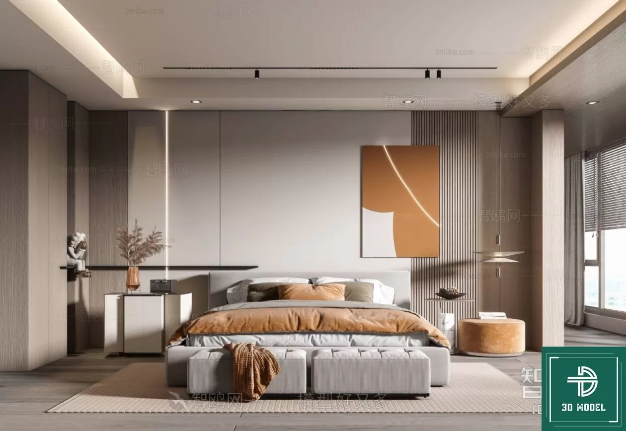 BEDROOM – 3DS MAX MODELS – 287 – PRO