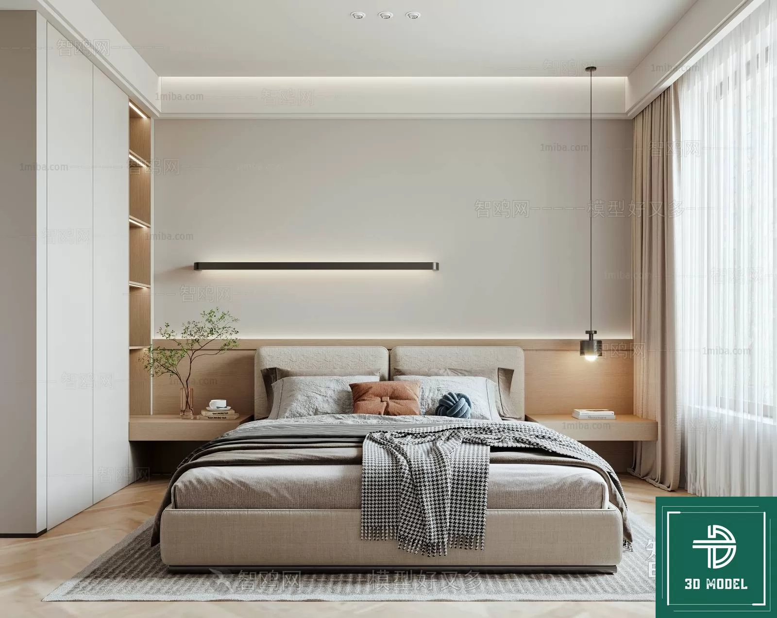 BEDROOM – 3DS MAX MODELS – 289 – PRO