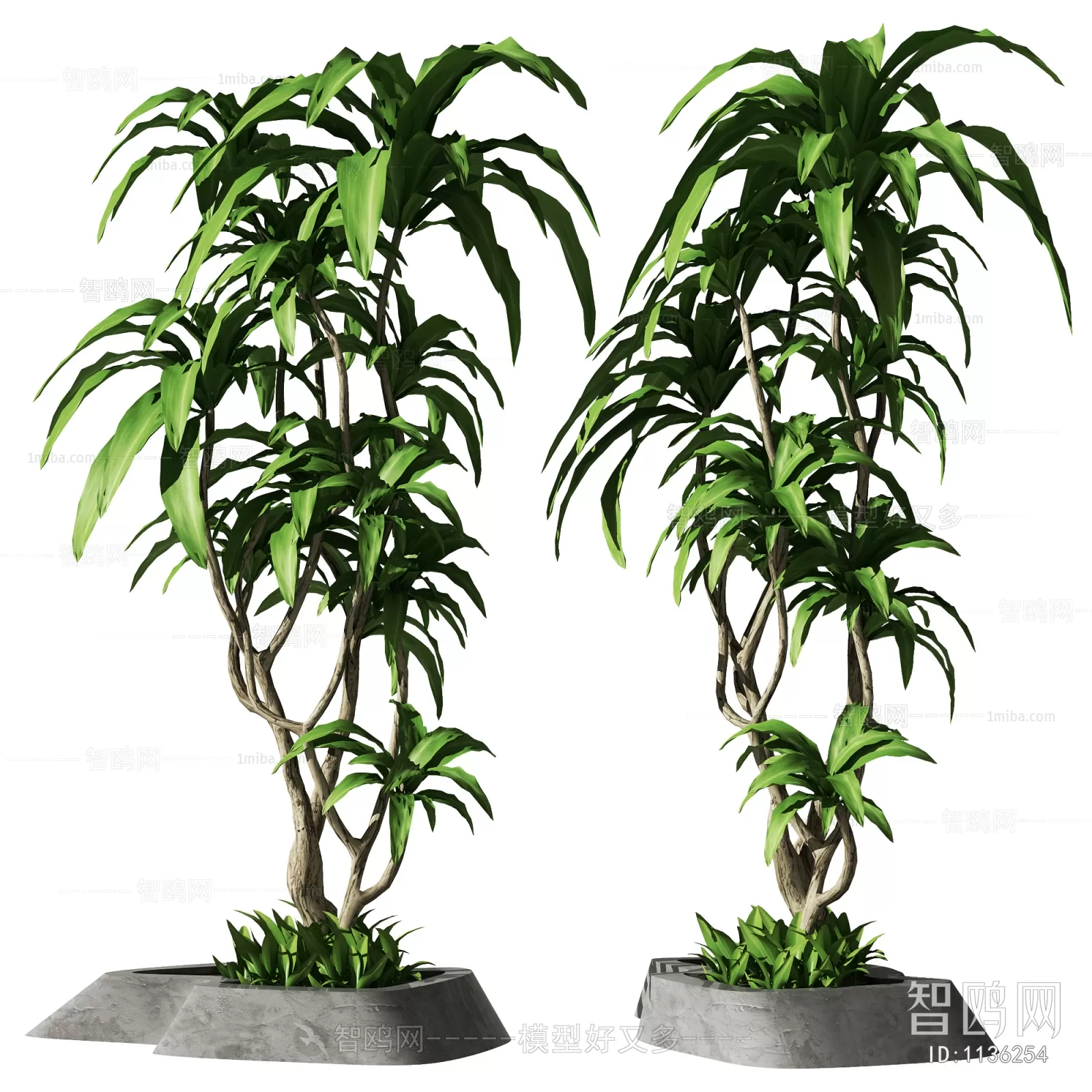 TREE – PLANTS – 3DS MAX MODELS – 060 – PRO