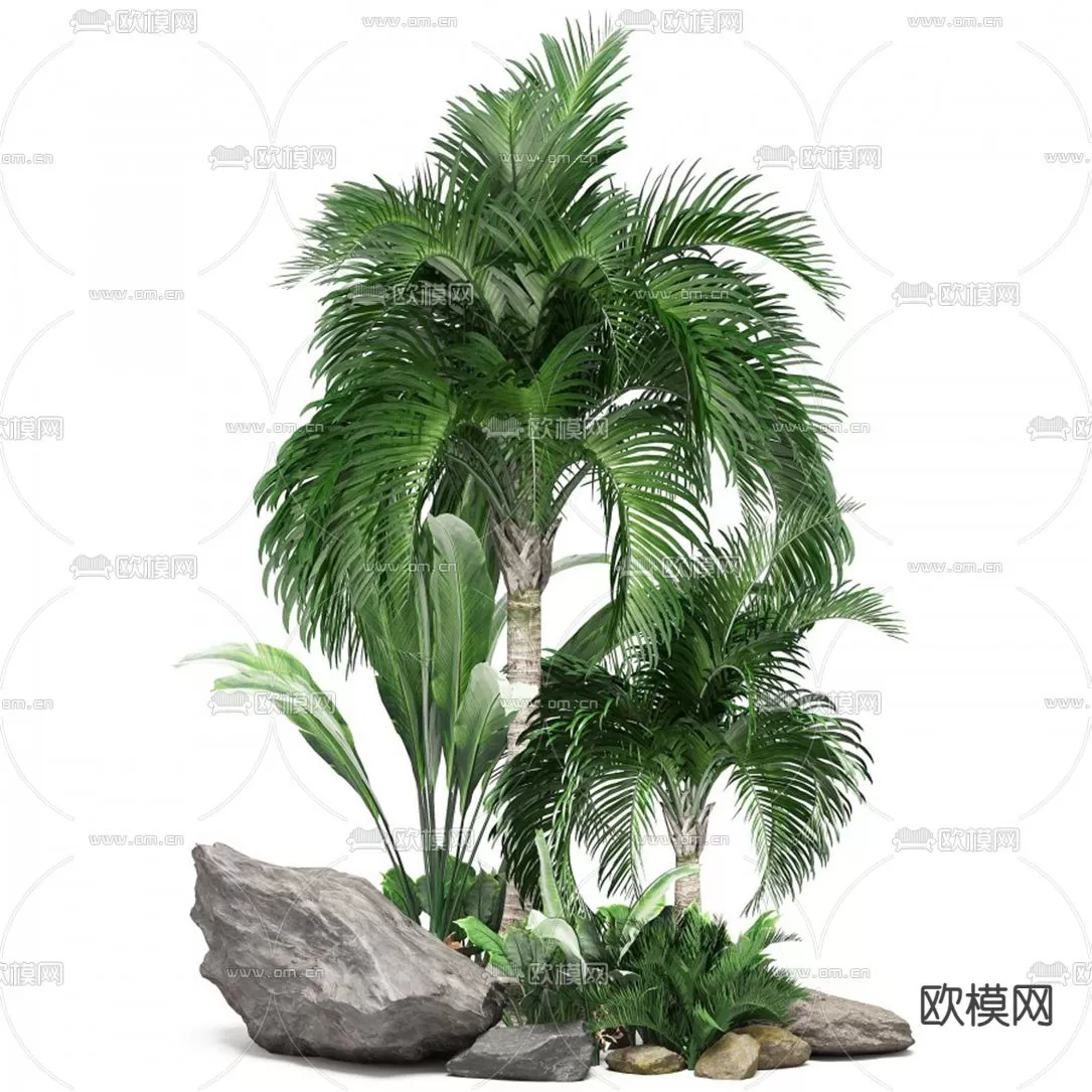 TREE – PLANTS – 3DS MAX MODELS – 070 – PRO