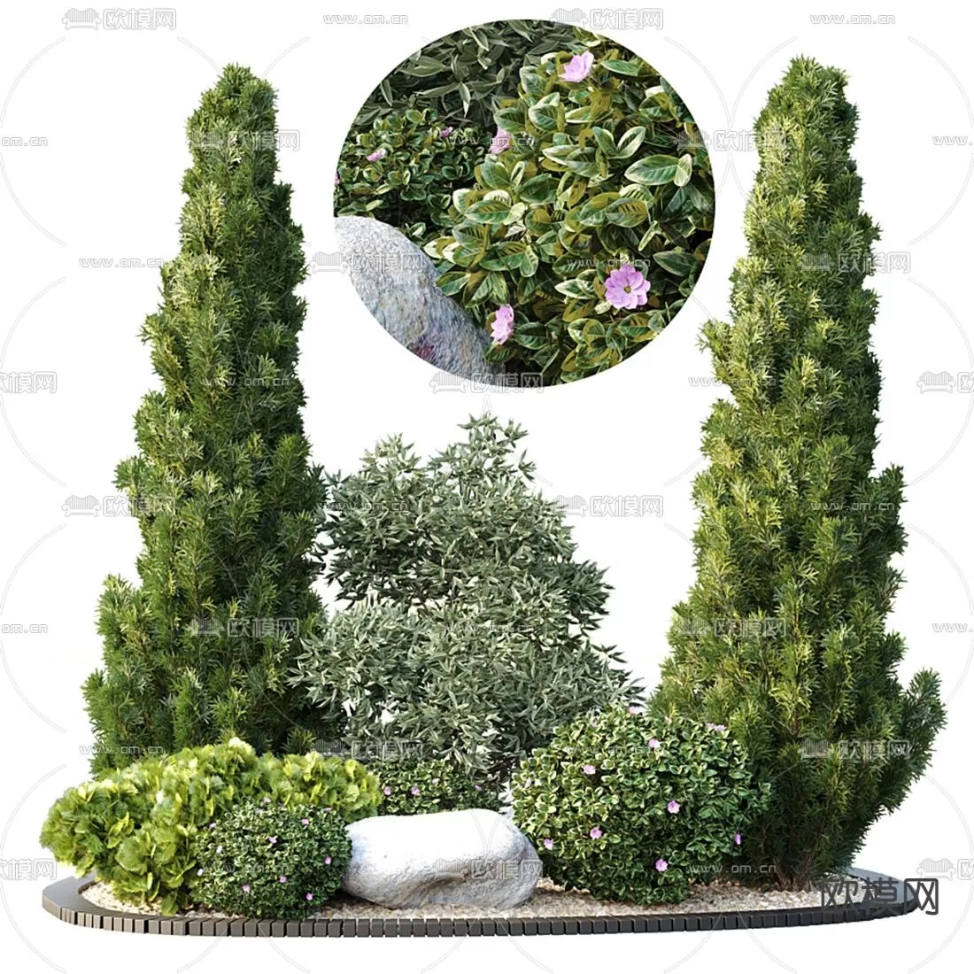 TREE – PLANTS – 3DS MAX MODELS – 095 – PRO