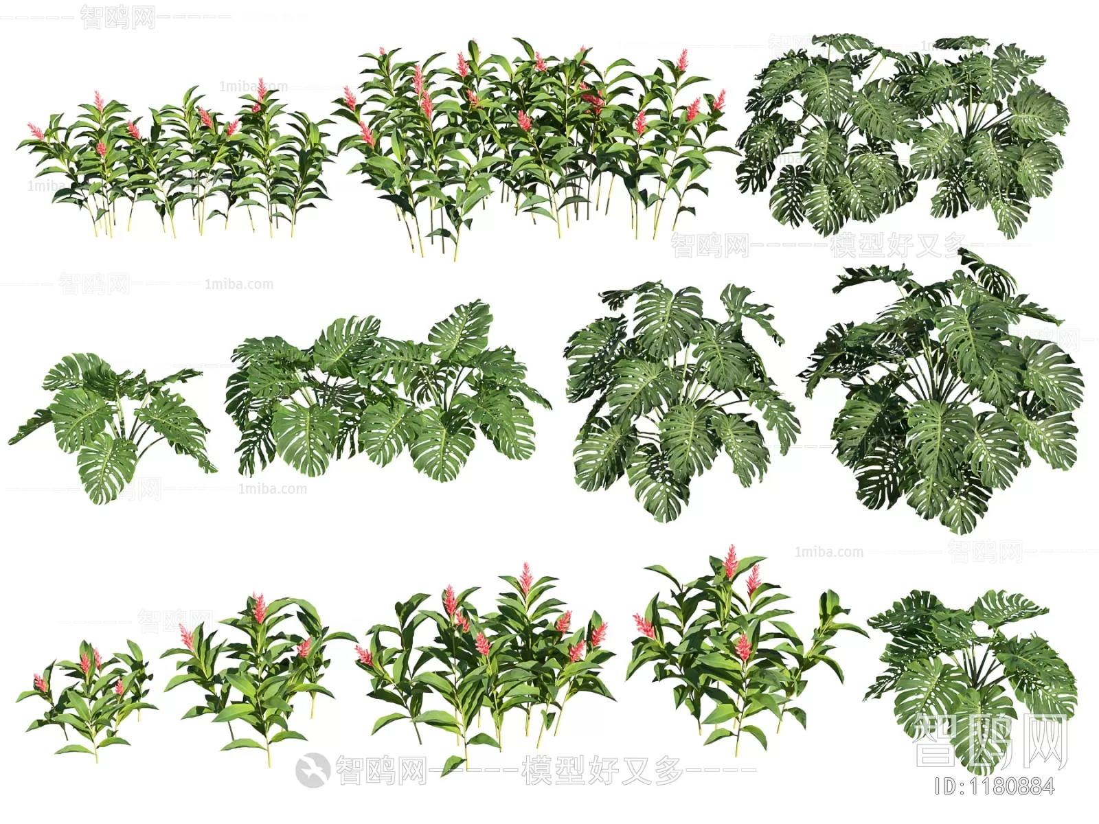 TREE – PLANTS – 3DS MAX MODELS – 100 – PRO