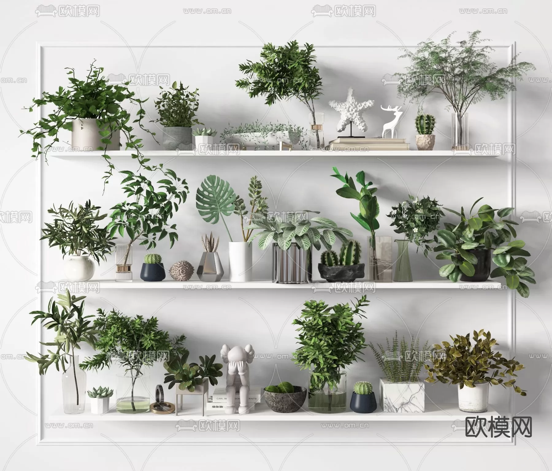 TREE – PLANTS – 3DS MAX MODELS – 101 – PRO