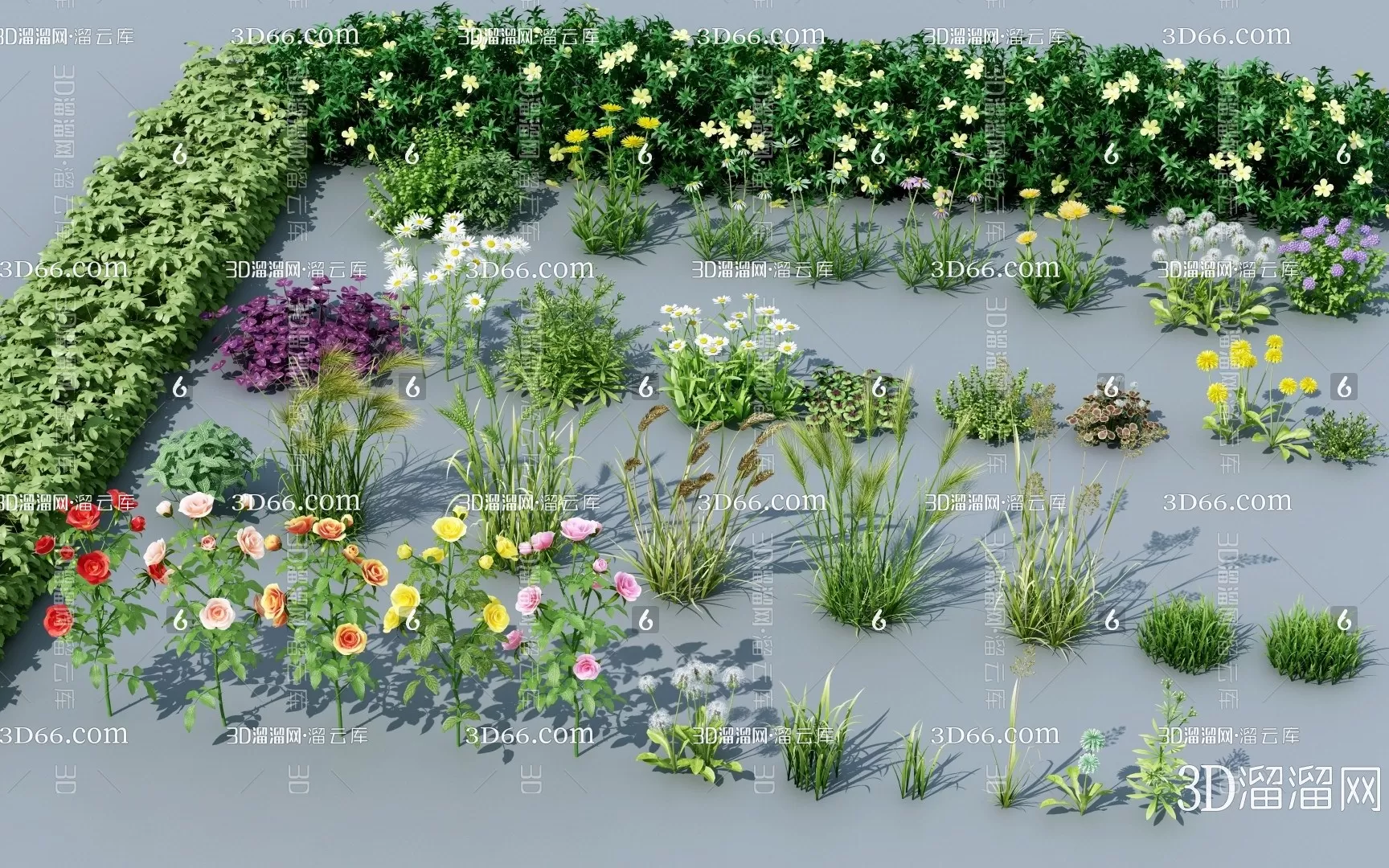 TREE – PLANTS – 3DS MAX MODELS – 287 – PRO