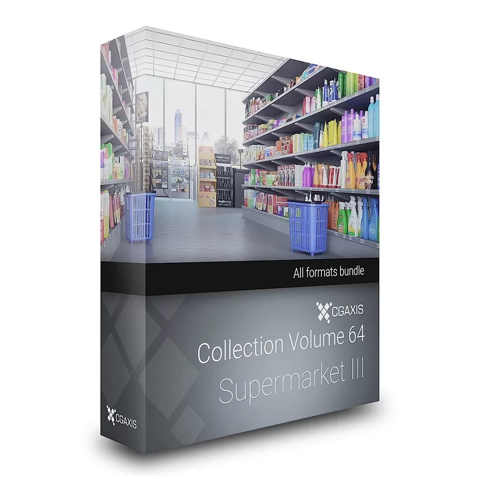 CGAxis Collections – CGAxis Models – Volume – 64 – Vray – PRO