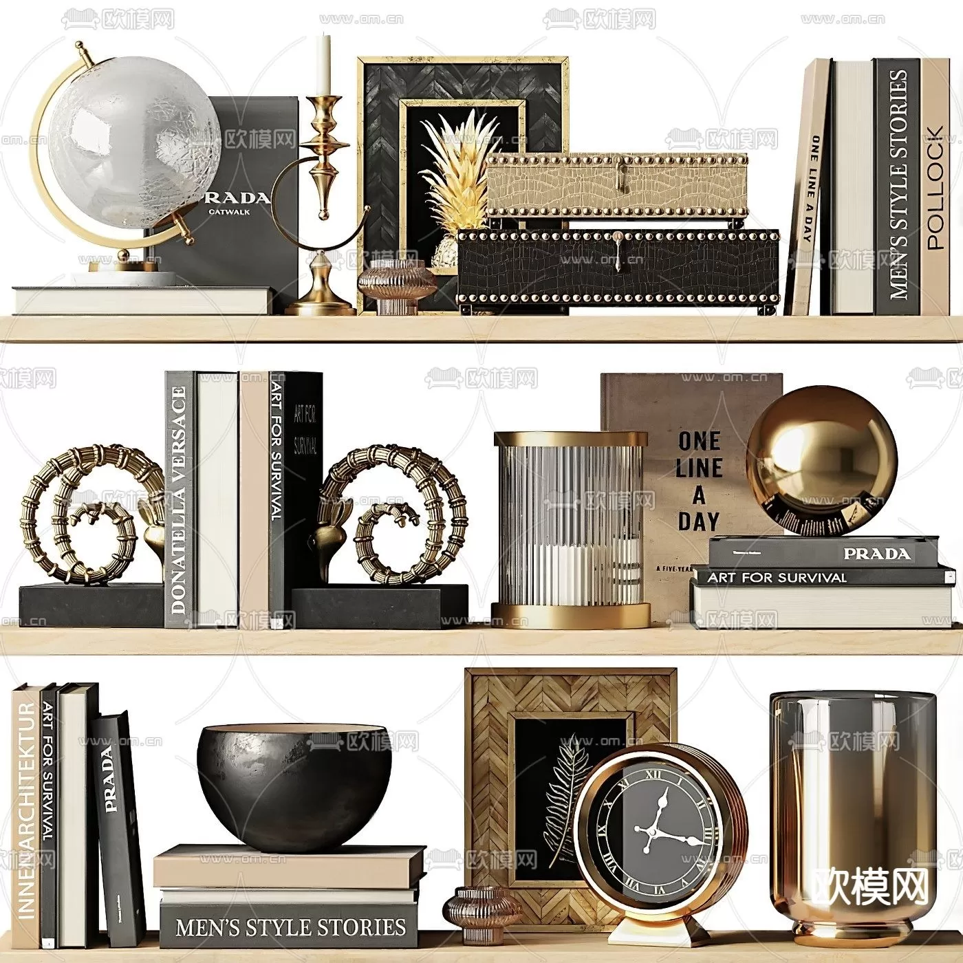 DECORATION SETS – 3D MODELS – 135 – PRO