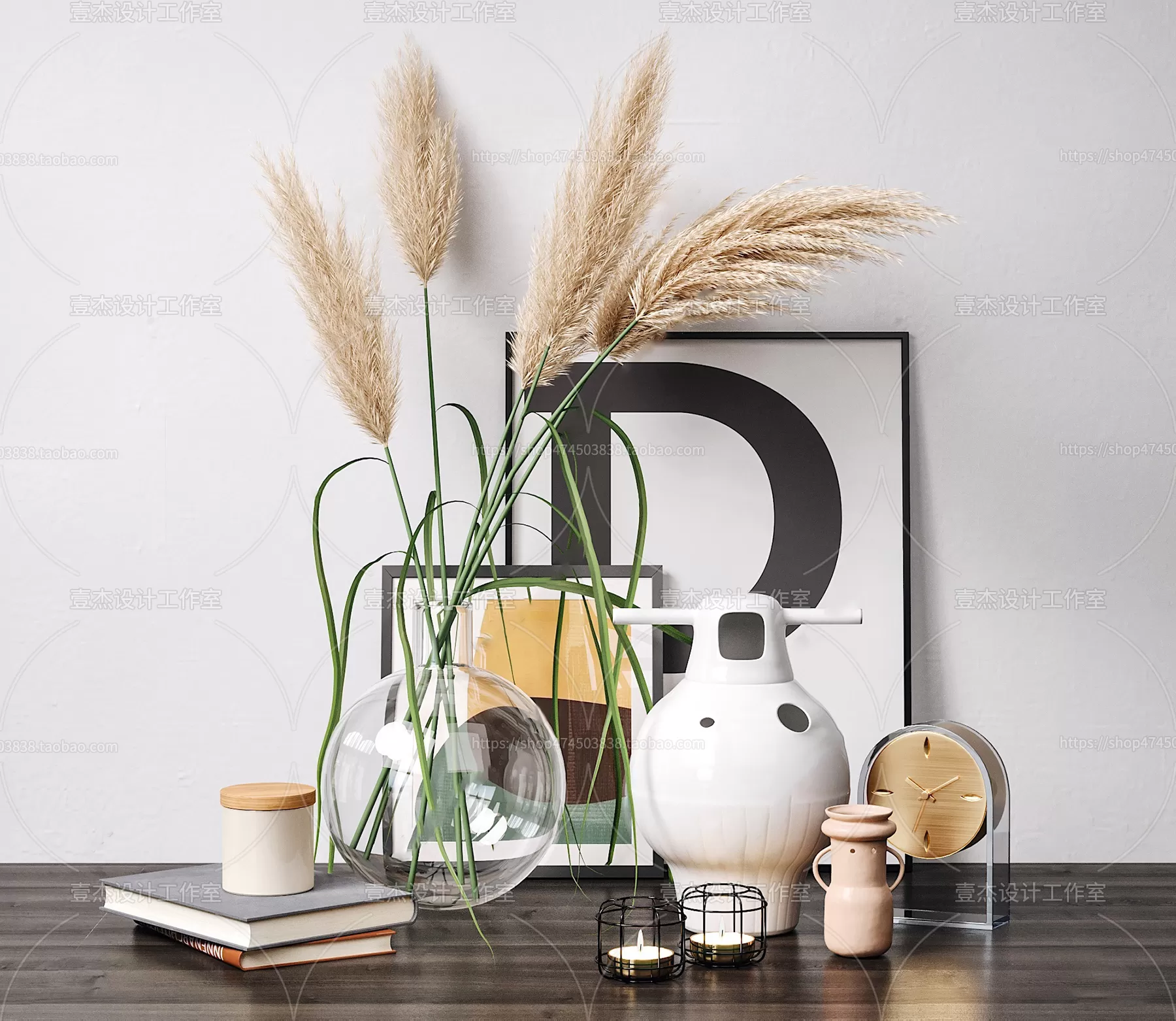 DECORATION SETS – 3D MODELS – 612 – PRO