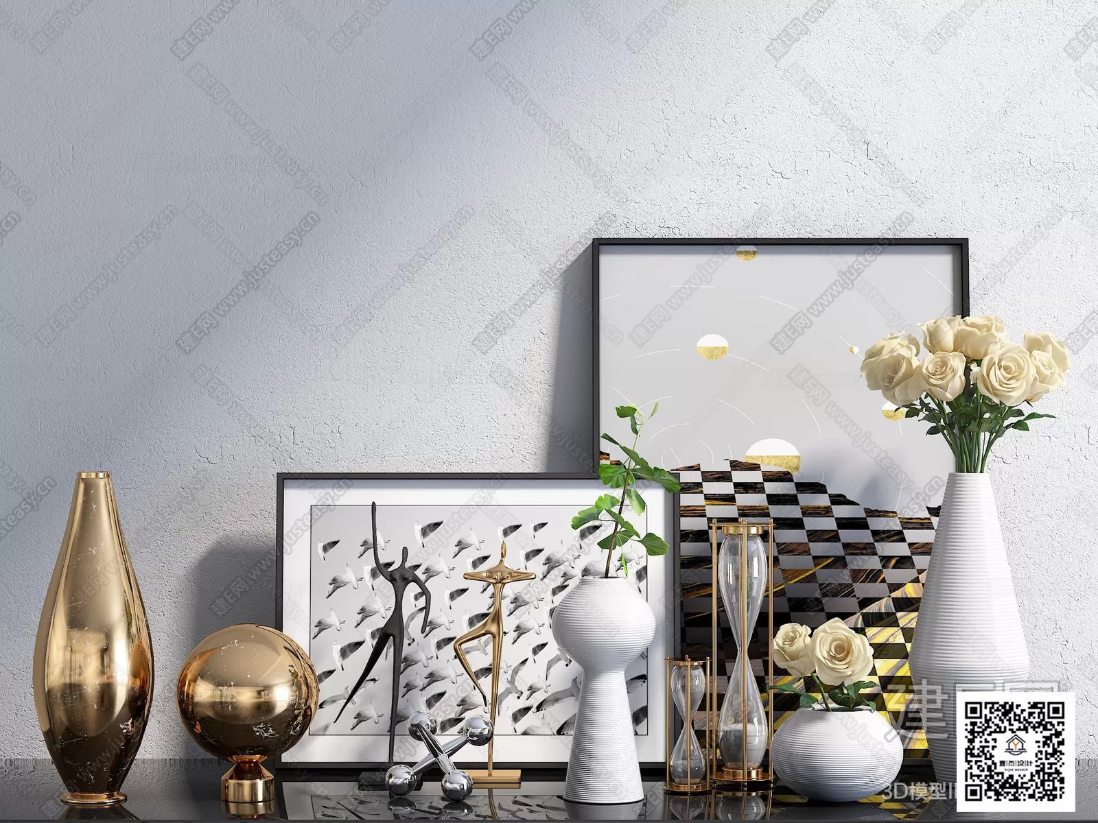 DECORATION SETS – 3D MODELS – 736 – PRO