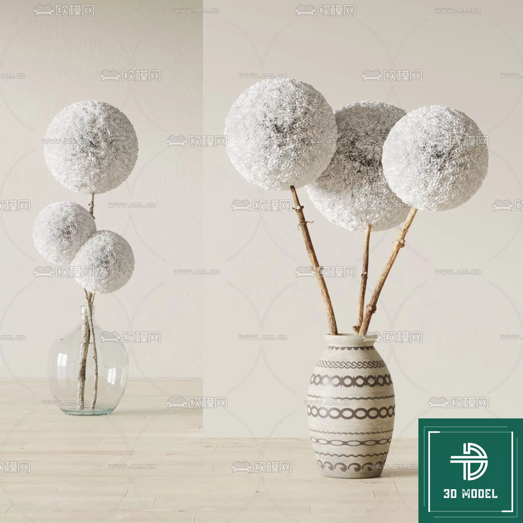 DECORATION SETS – 3D MODELS – 853 – PRO