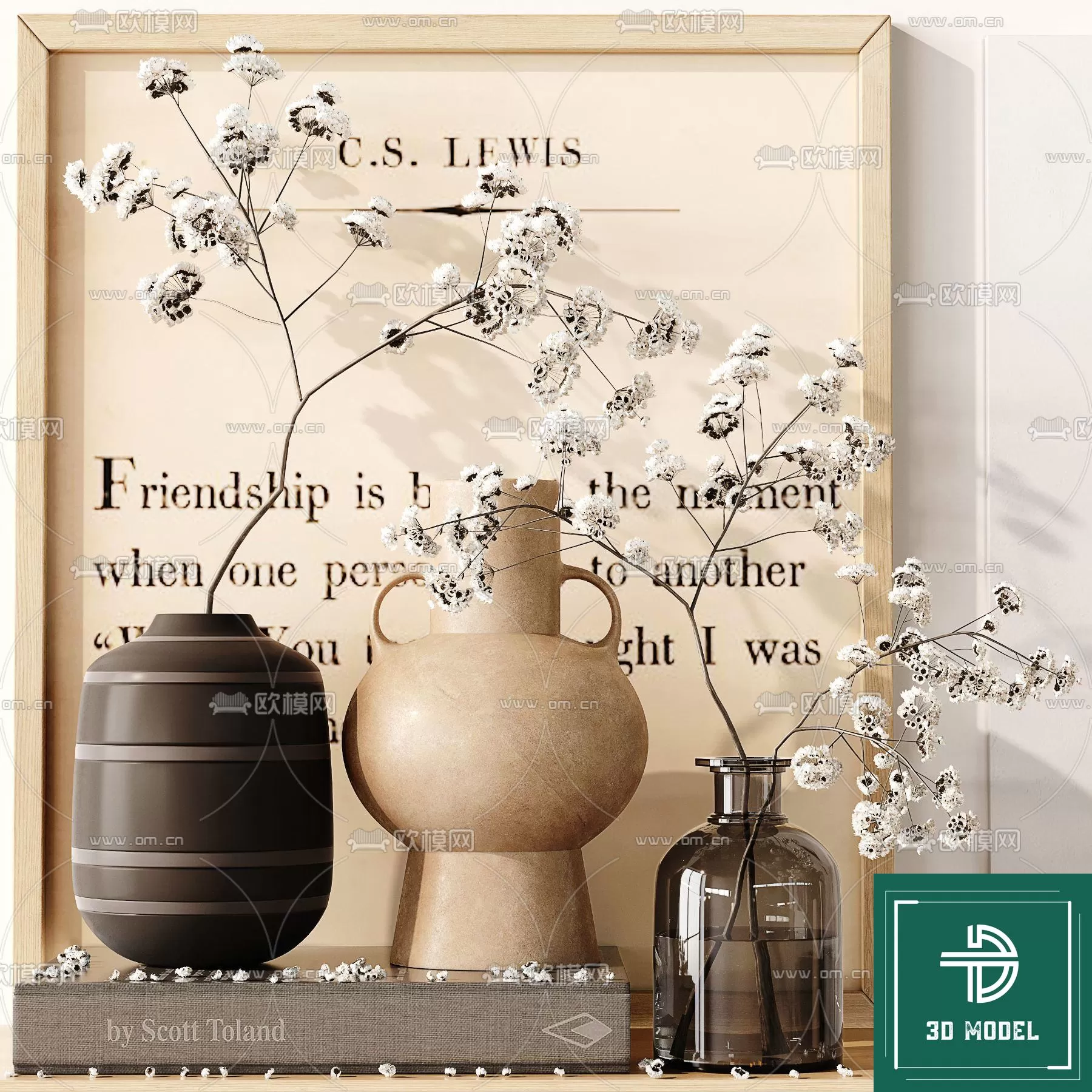 DECORATION SETS – 3D MODELS – 874 – PRO