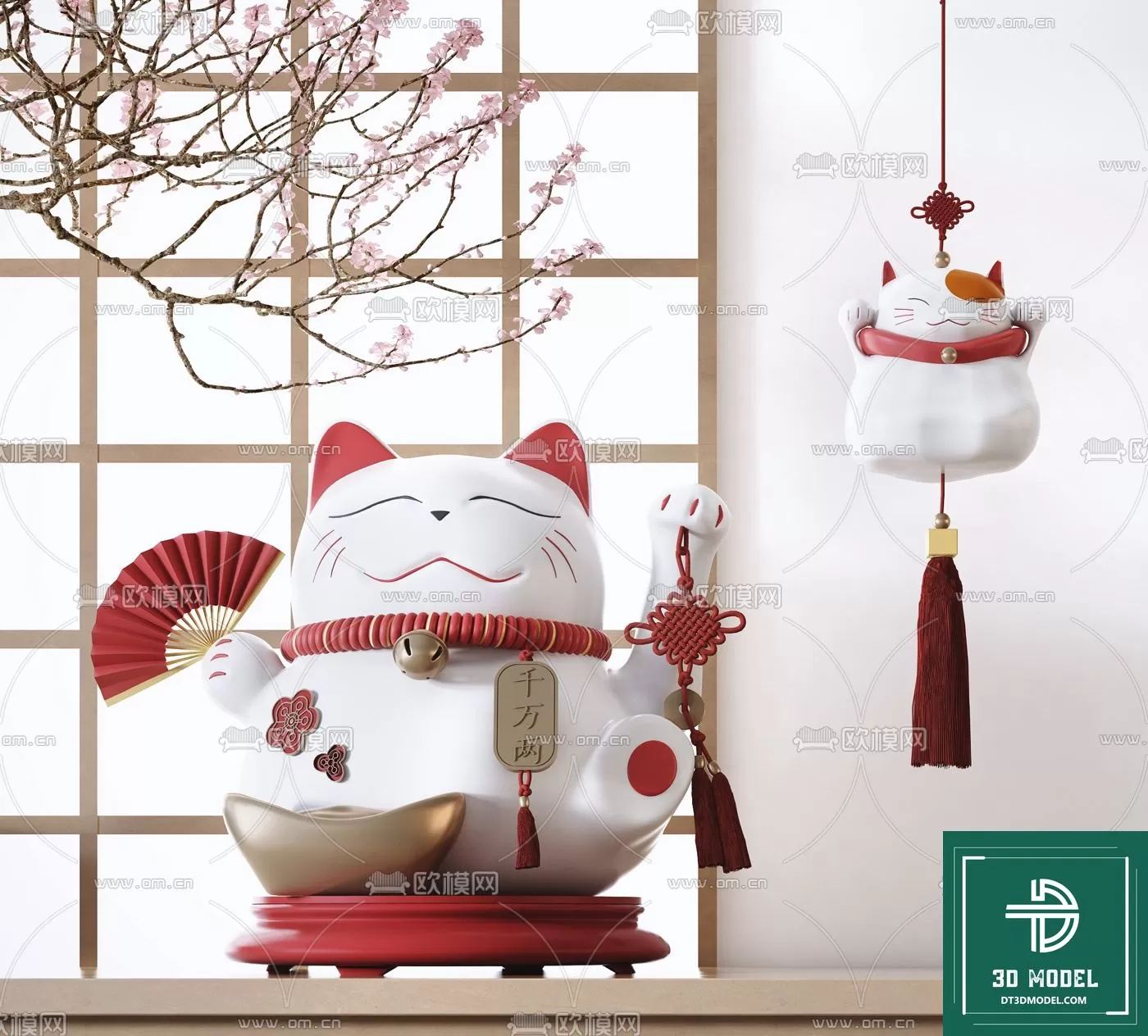 LUCKY CAT – 3D MODELS – 006 – PRO