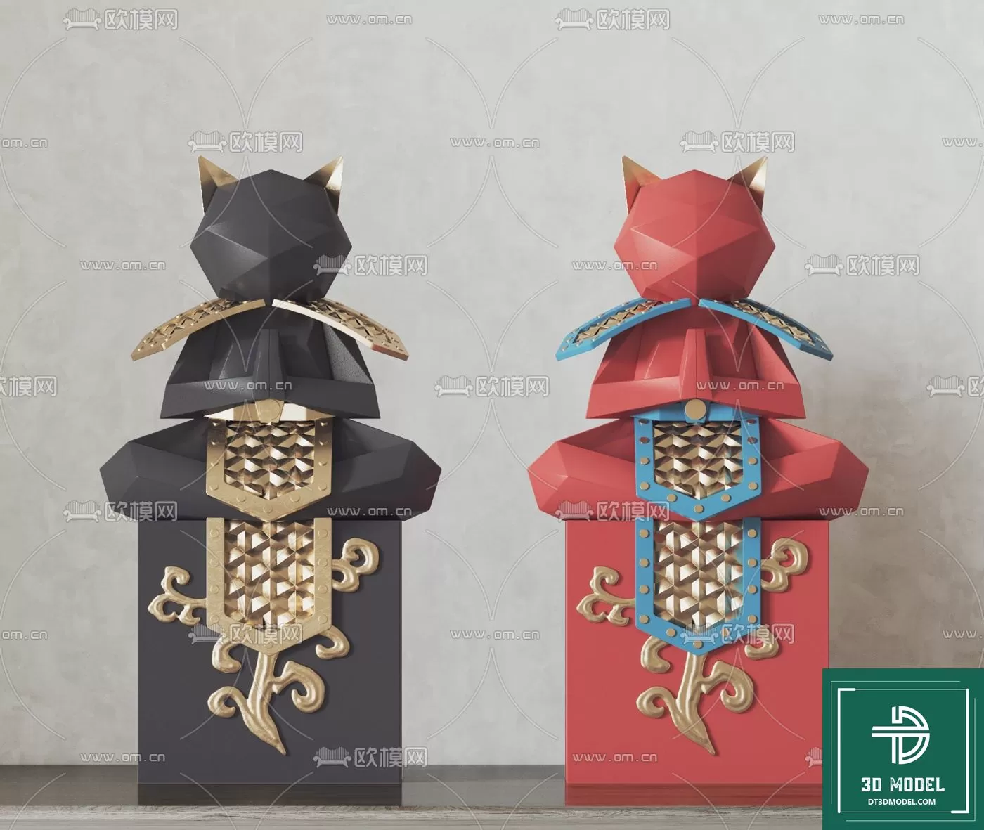 LUCKY CAT – 3D MODELS – 010 – PRO