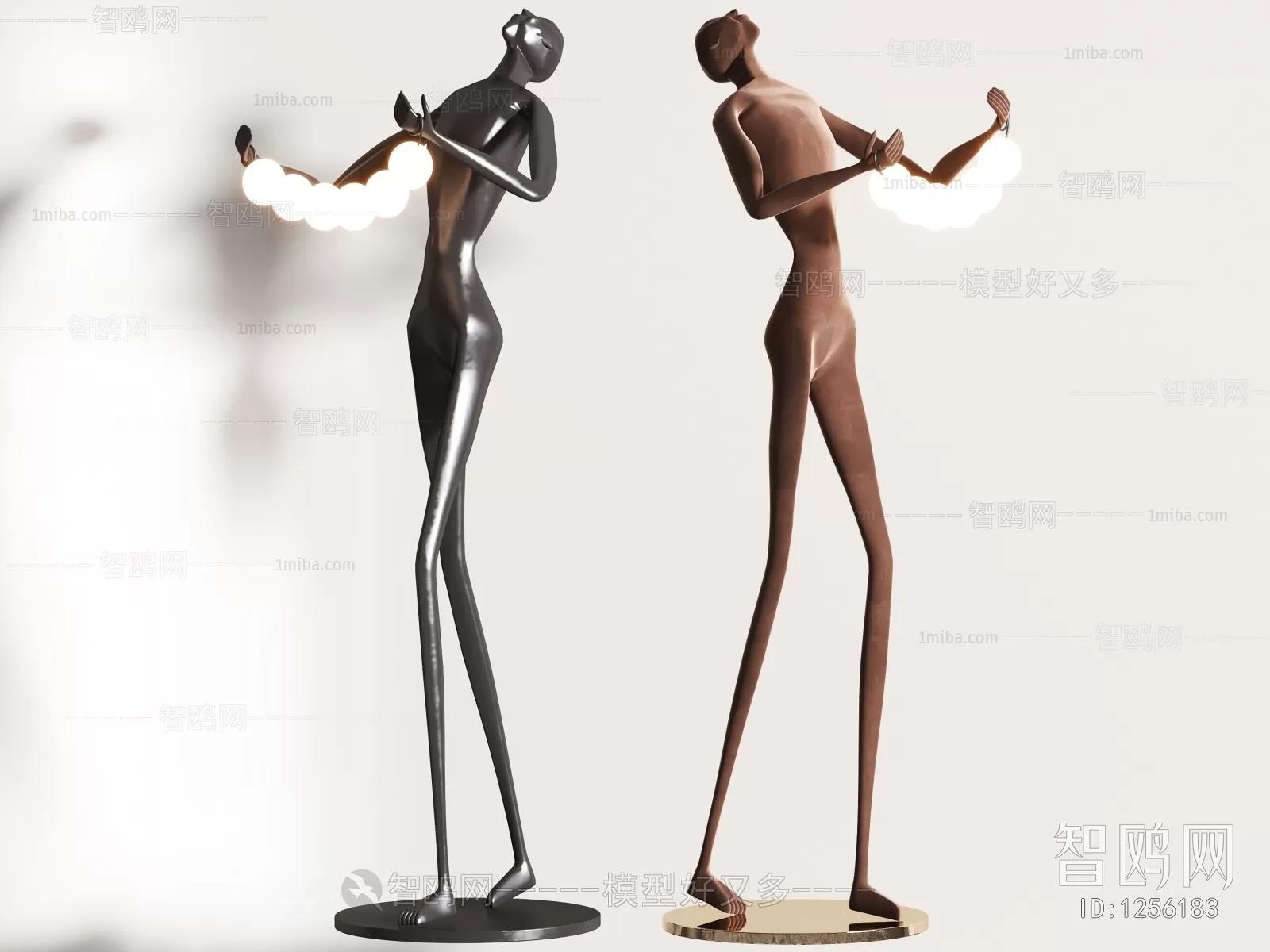 SCULPTURE LIGHT – 3D MODELS – 033 – PRO