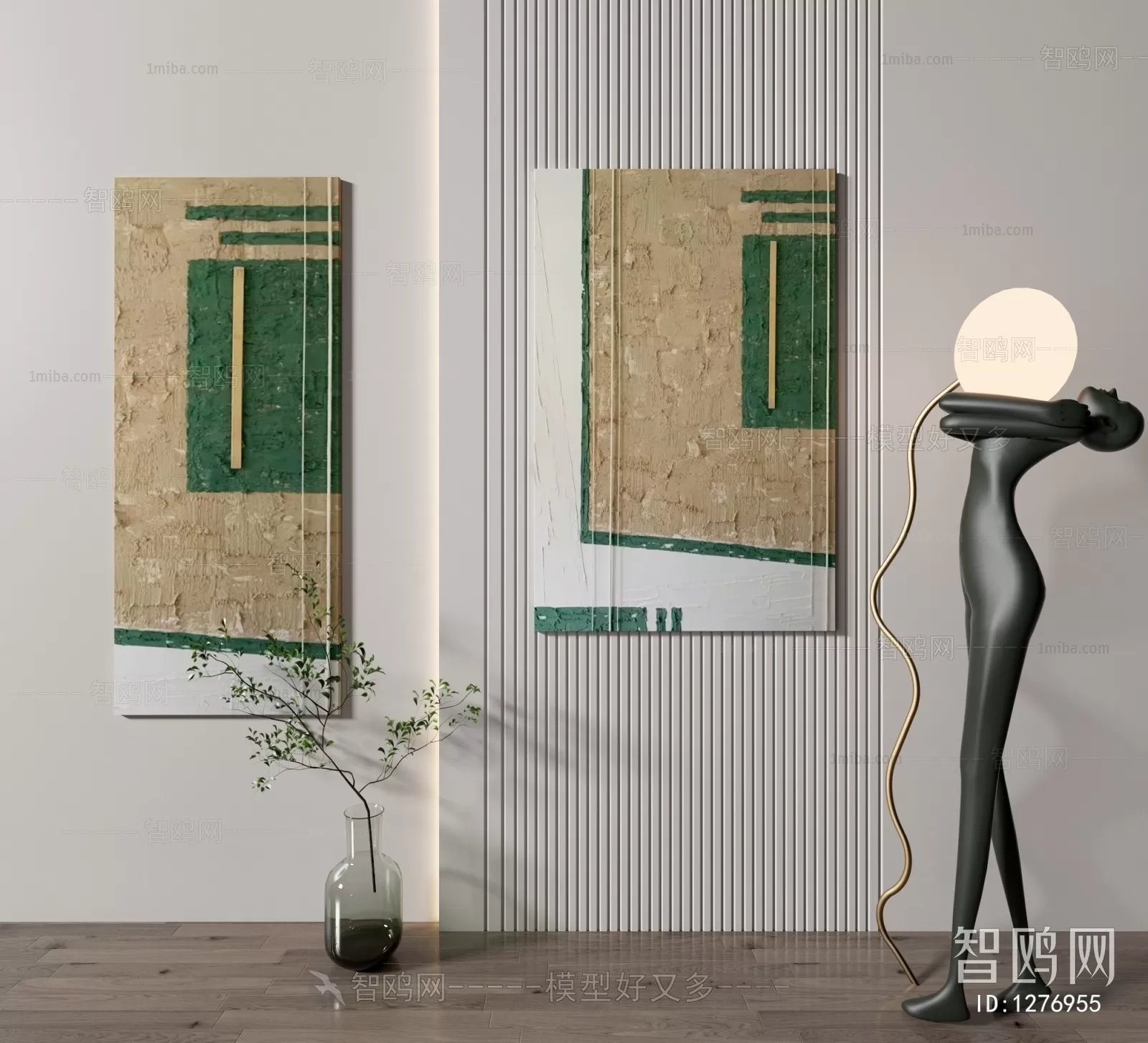 SCULPTURE LIGHT – 3D MODELS – 034 – PRO