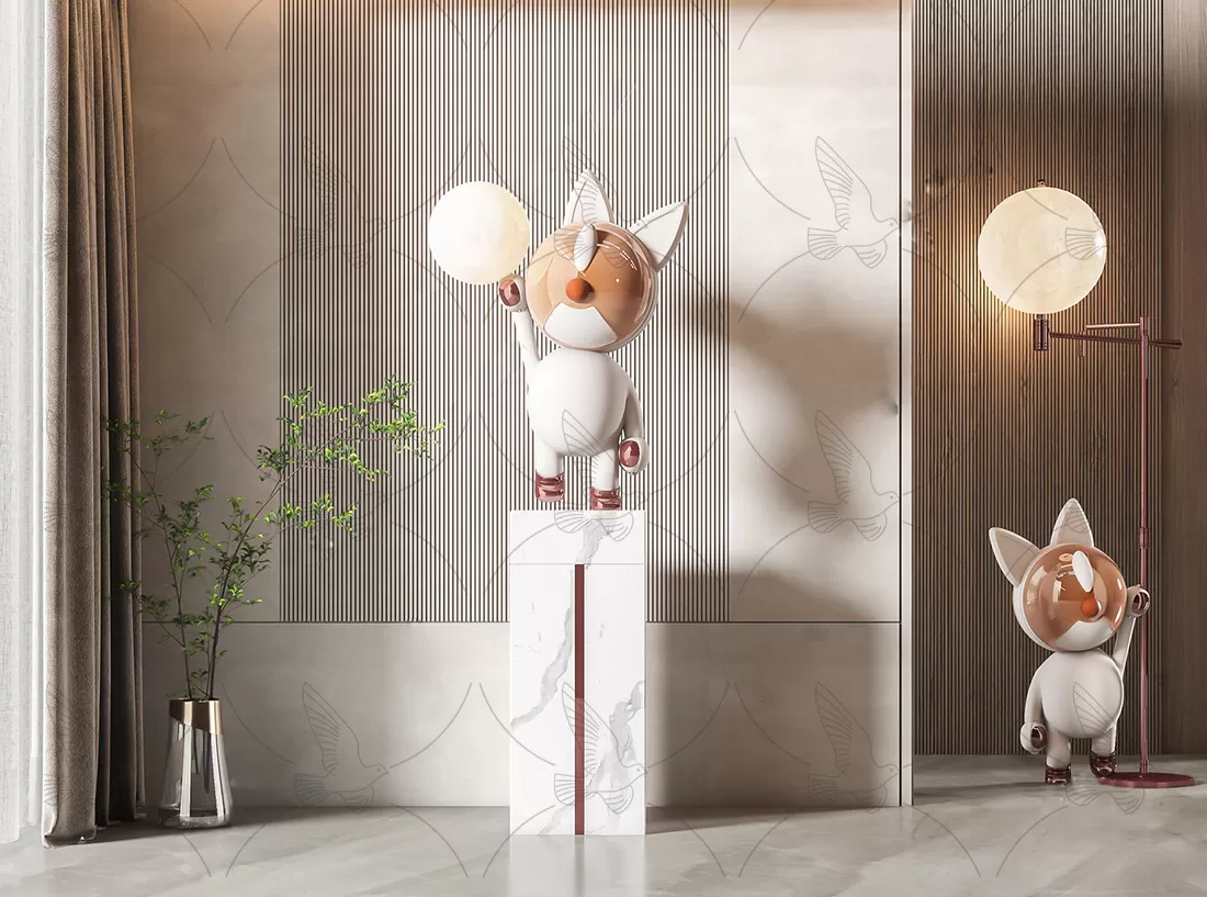 SCULPTURE LIGHT – 3D MODELS – 054 – PRO