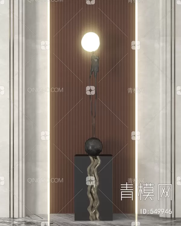SCULPTURE LIGHT – 3D MODELS – 061 – PRO