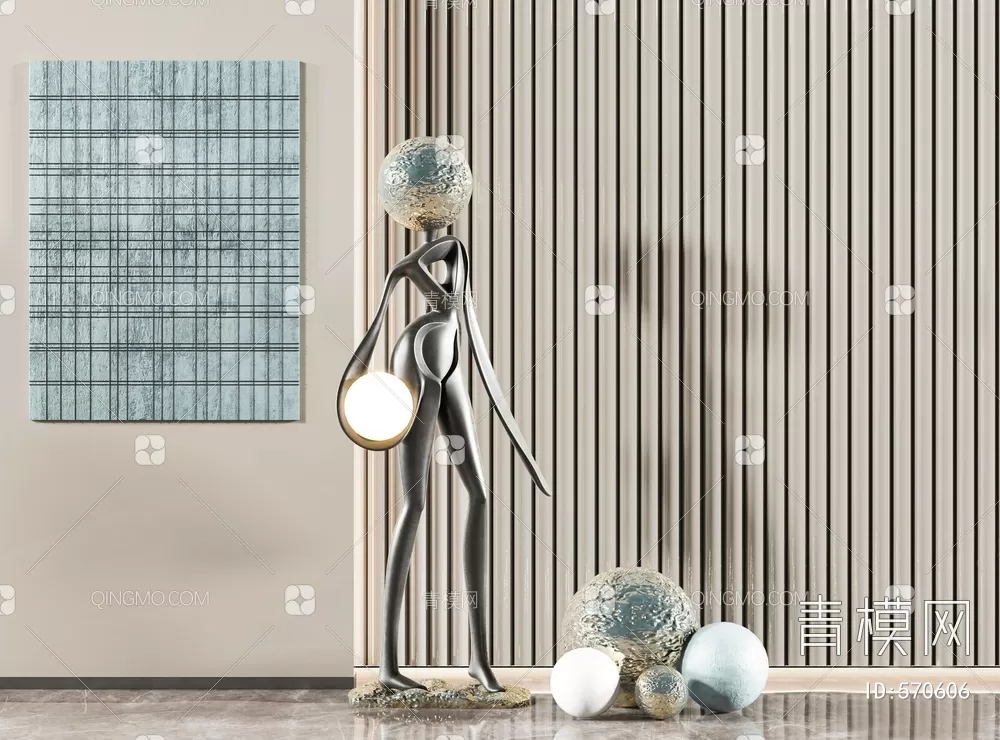 SCULPTURE LIGHT – 3D MODELS – 066 – PRO