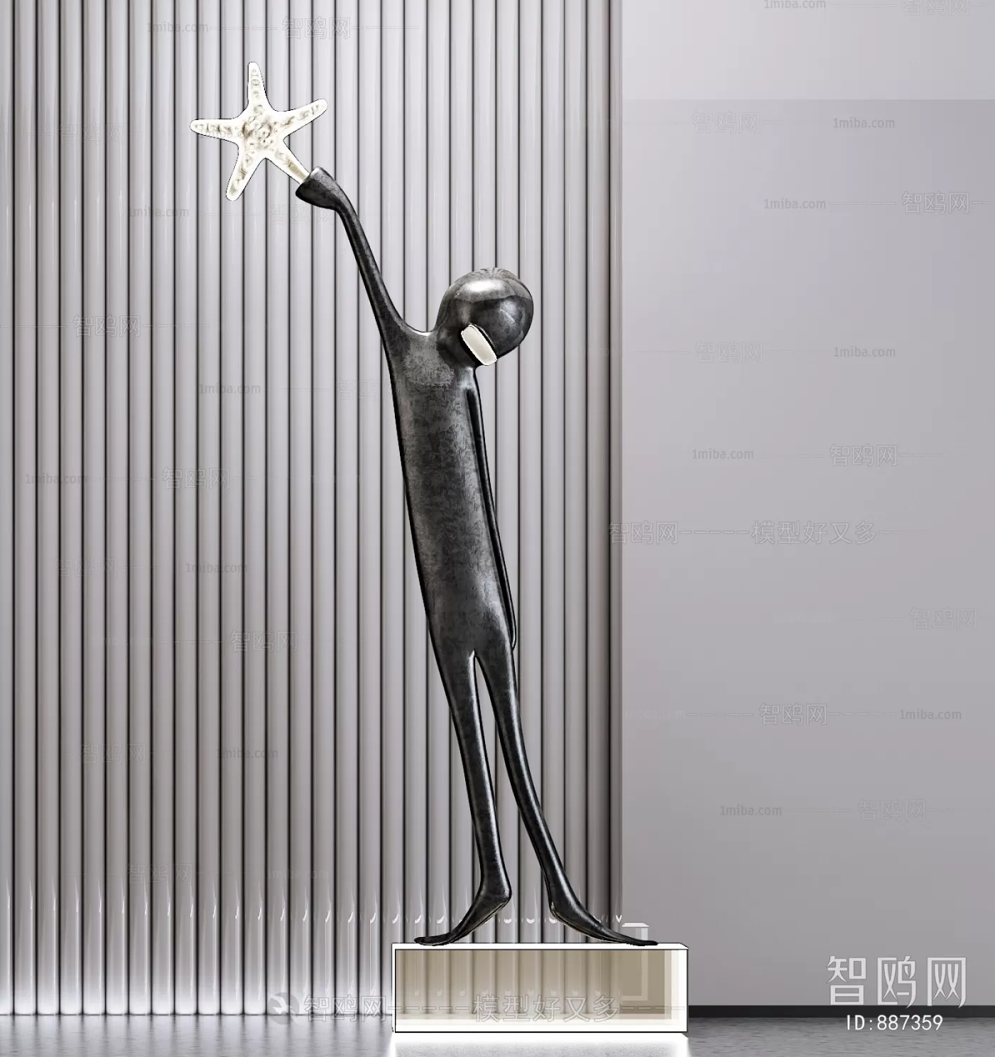 SCULPTURE LIGHT – 3D MODELS – 084 – PRO