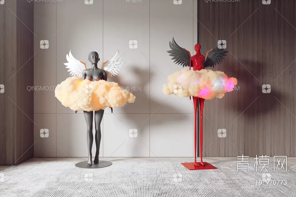 SCULPTURE LIGHT – 3D MODELS – 090 – PRO