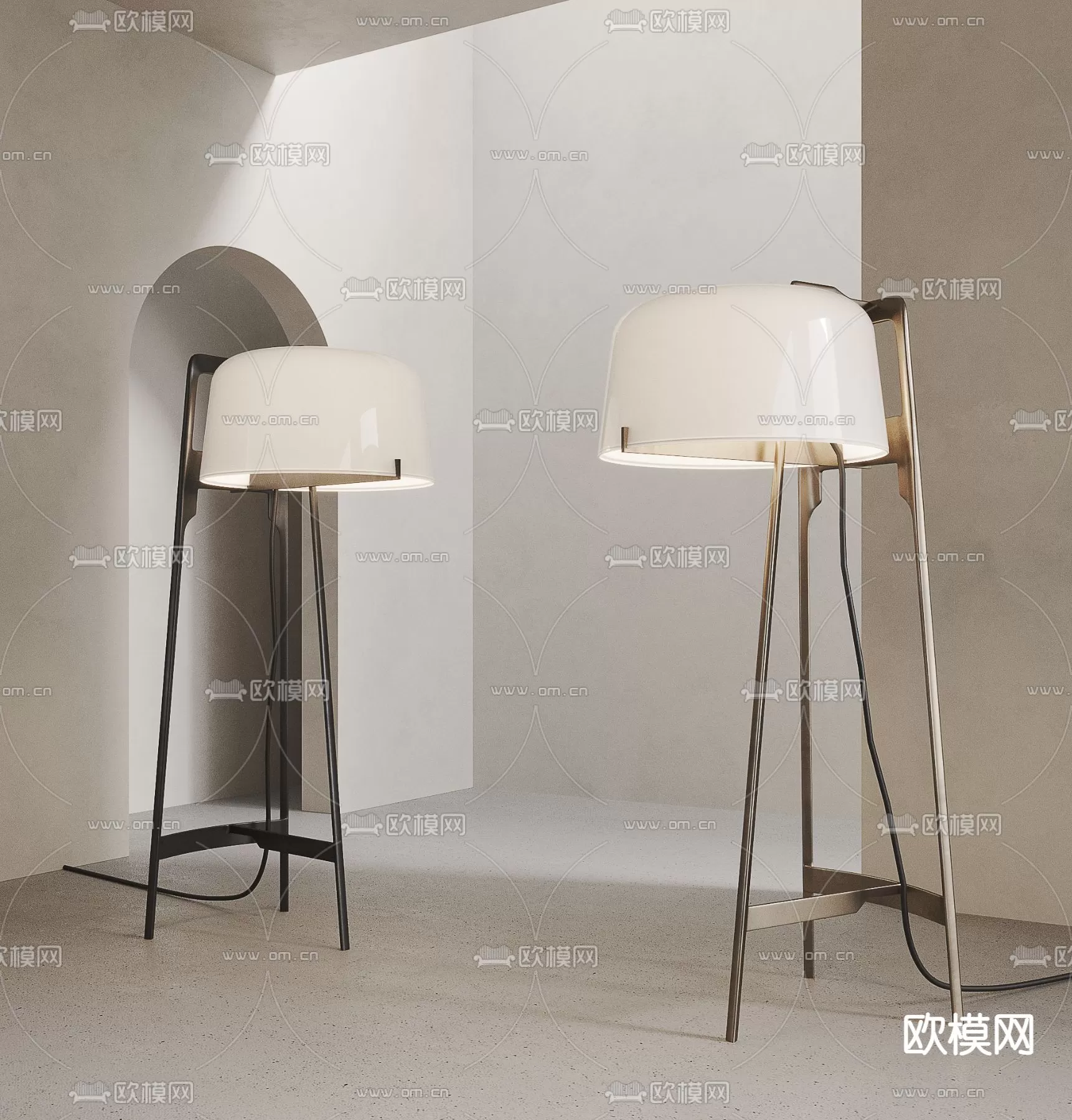 FLOOR LIGHT – 3D SKY MODELS – 008 – PRO