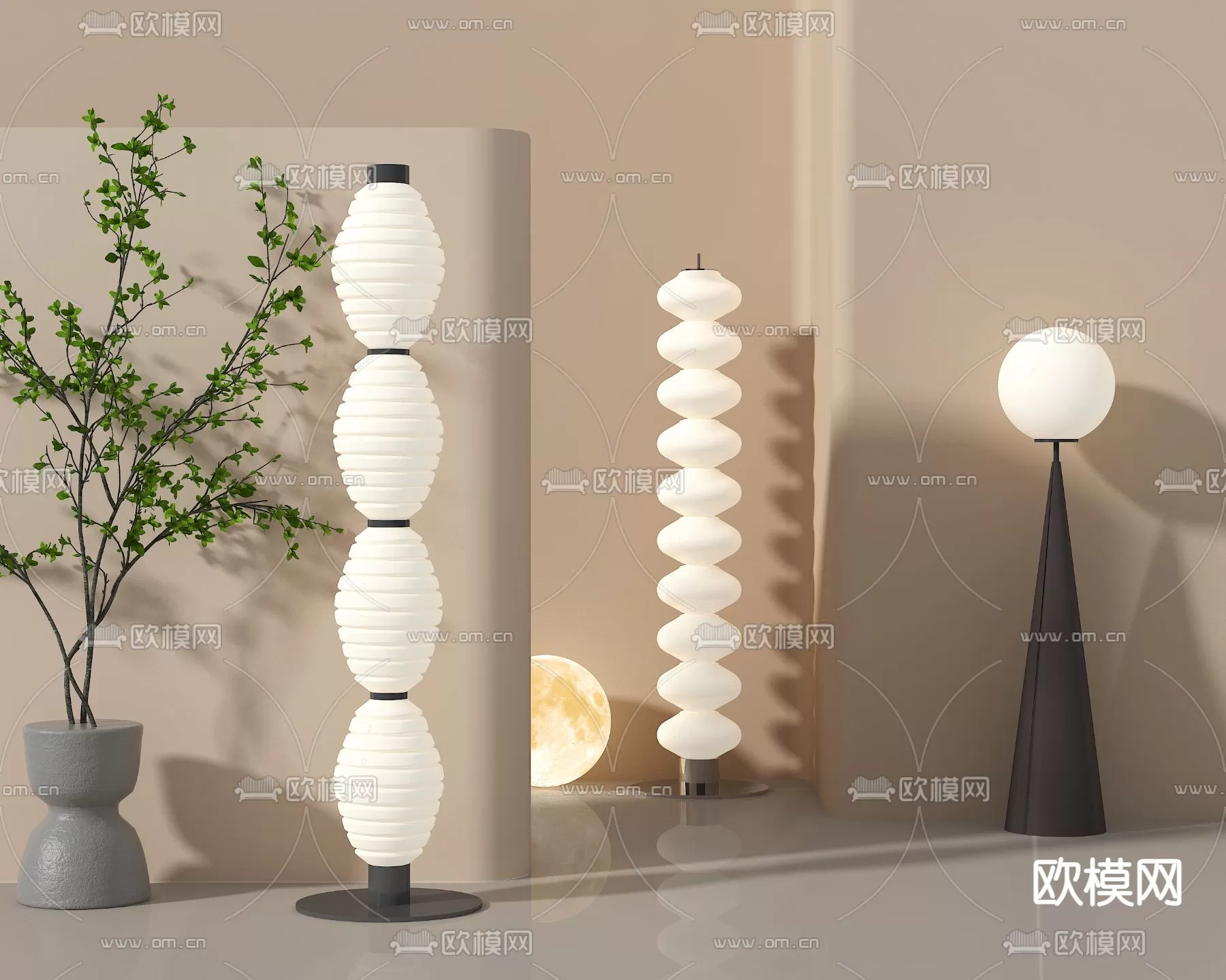 FLOOR LIGHT – 3D SKY MODELS – 014 – PRO