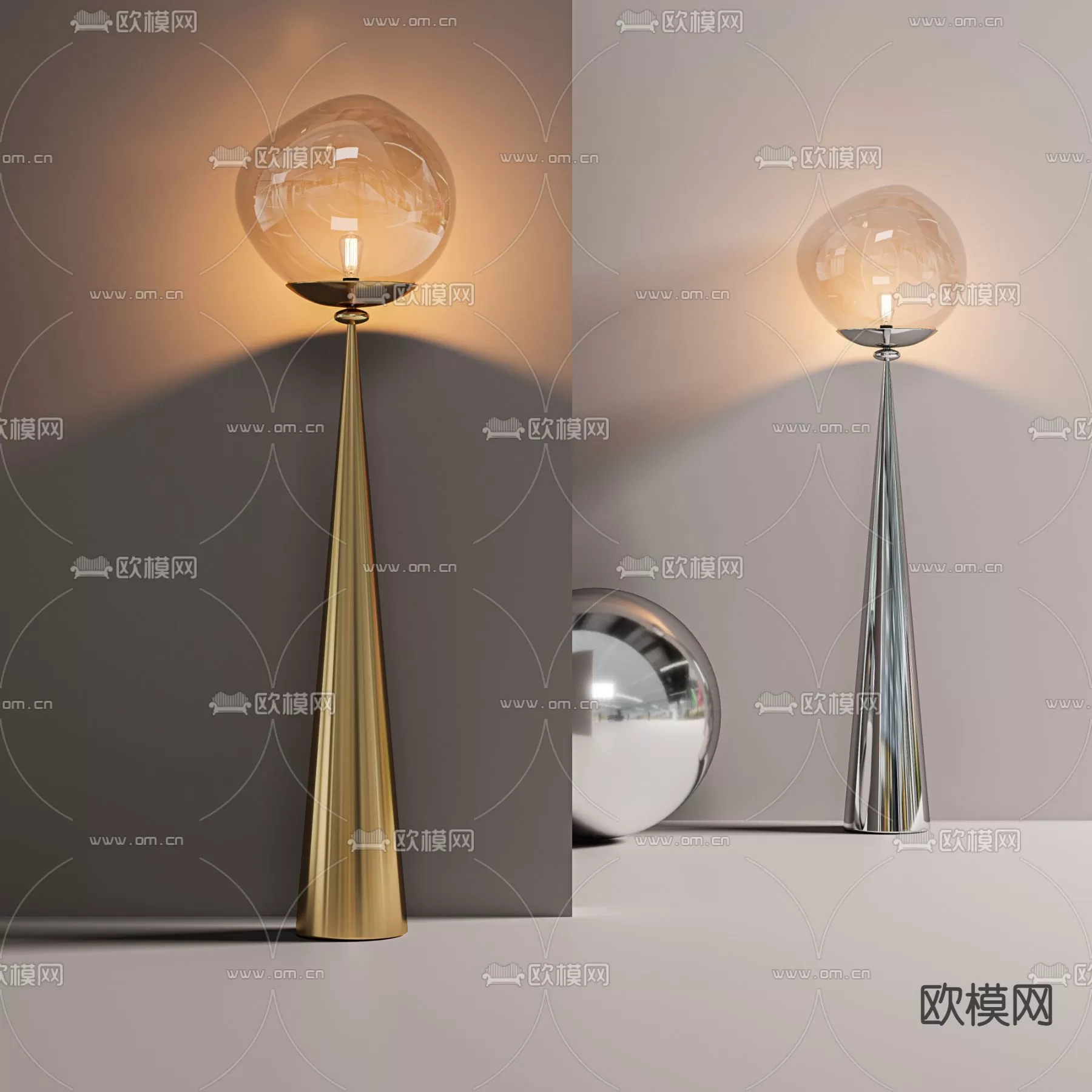 FLOOR LIGHT – 3D SKY MODELS – 041 – PRO