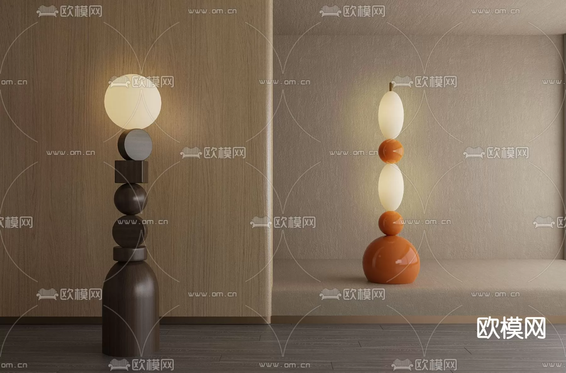 FLOOR LIGHT – 3D SKY MODELS – 042 – PRO