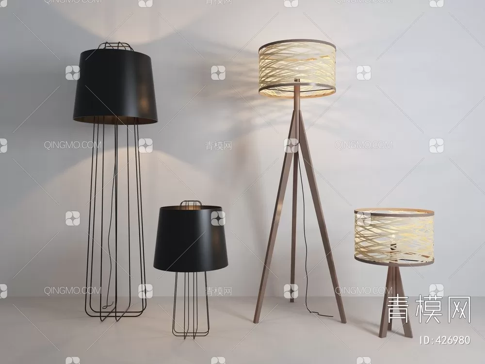 FLOOR LIGHT – 3D SKY MODELS – 052 – PRO