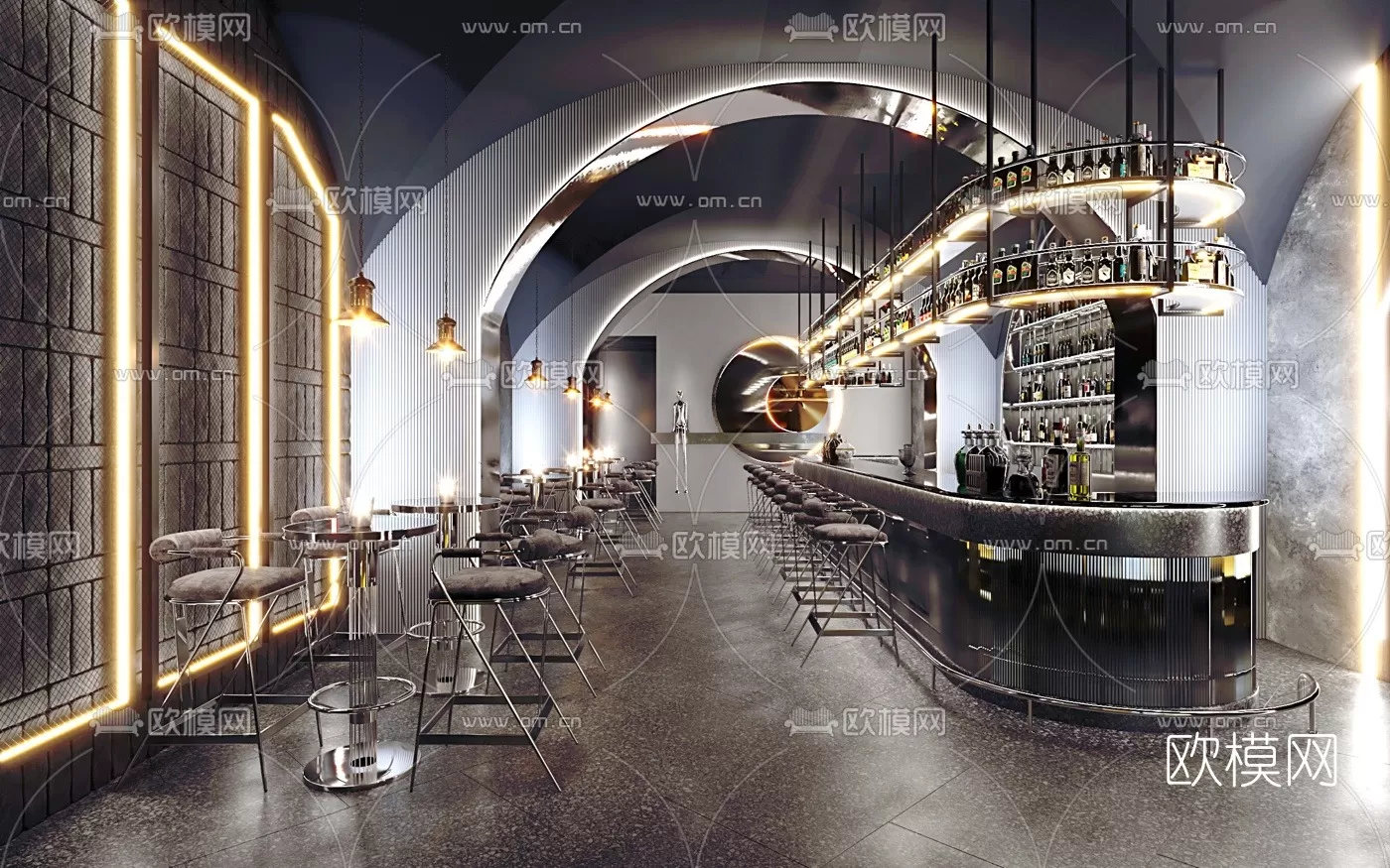 BAR – 3D MODELS – SCENES – BLOCKS – 002 – PRO