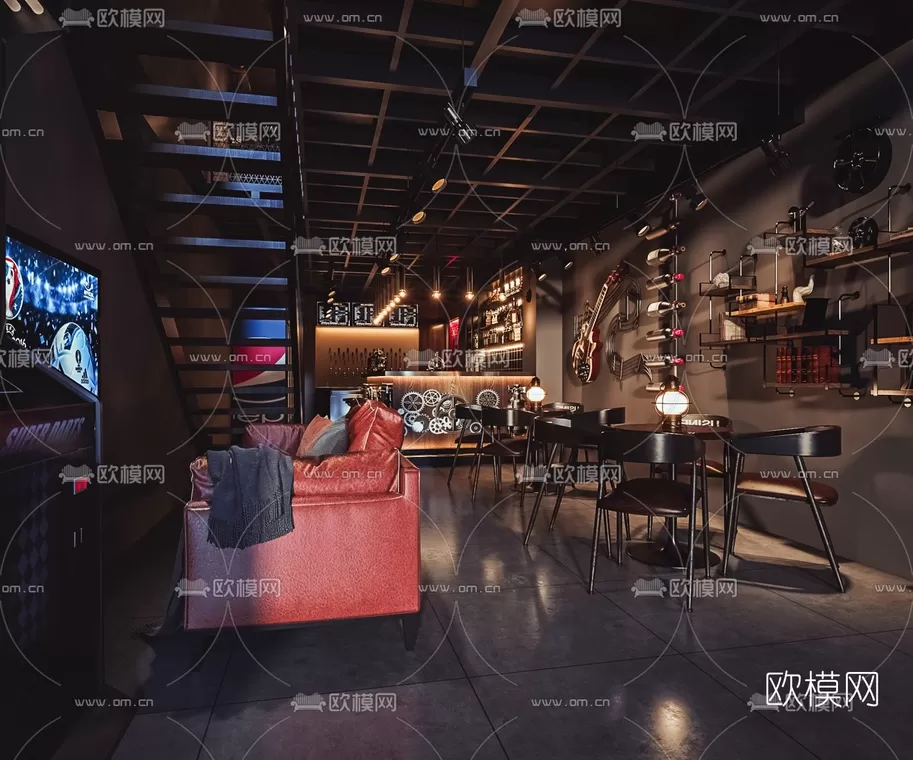 BAR – 3D MODELS – SCENES – BLOCKS – 004 – PRO