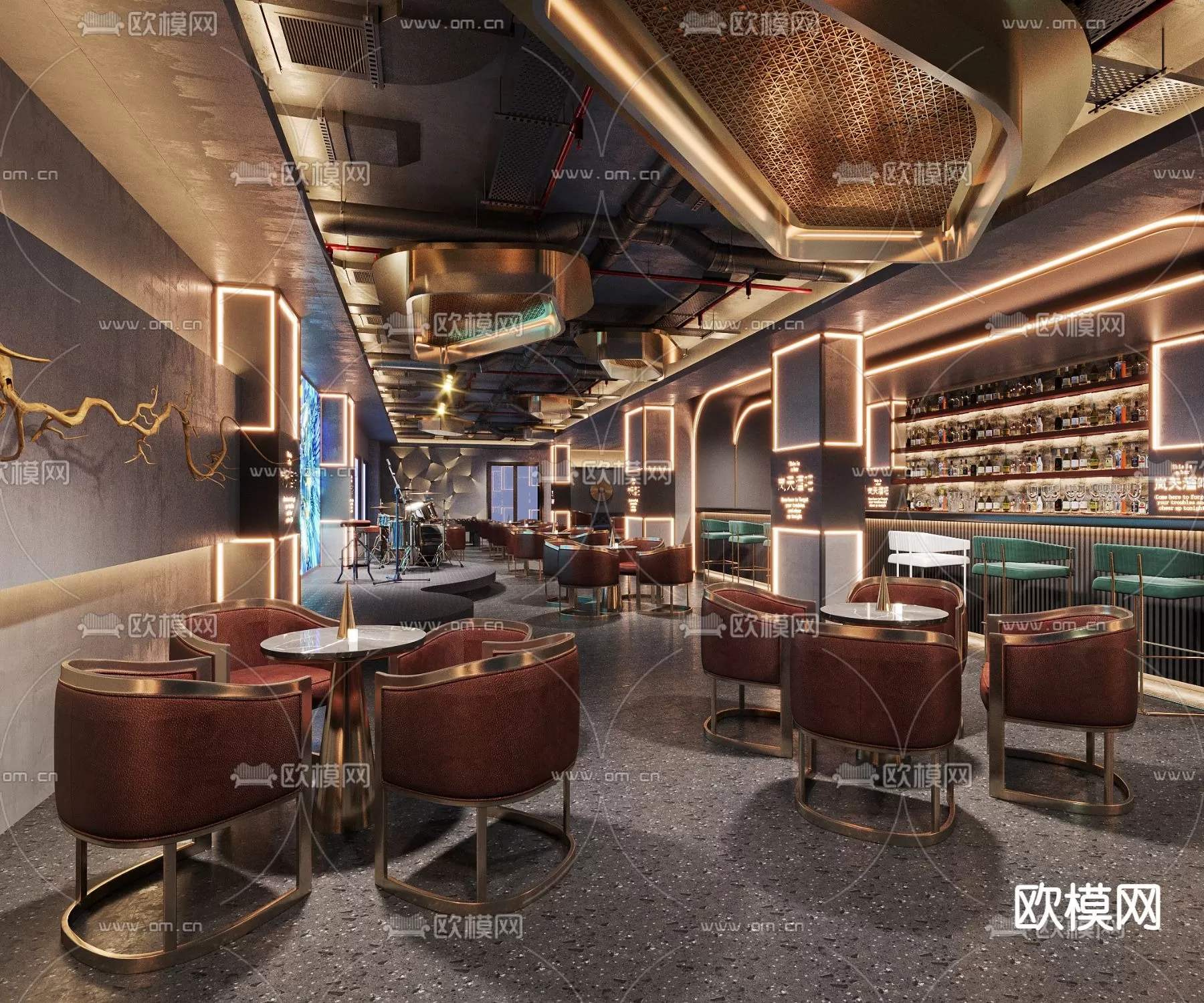 BAR – 3D MODELS – SCENES – BLOCKS – 019 – PRO