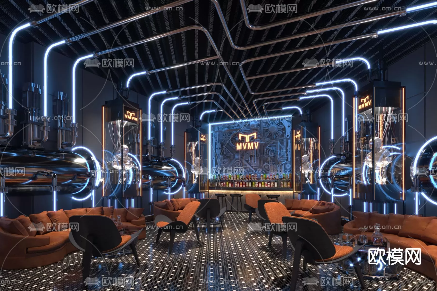 BAR – 3D MODELS – SCENES – BLOCKS – 021 – PRO