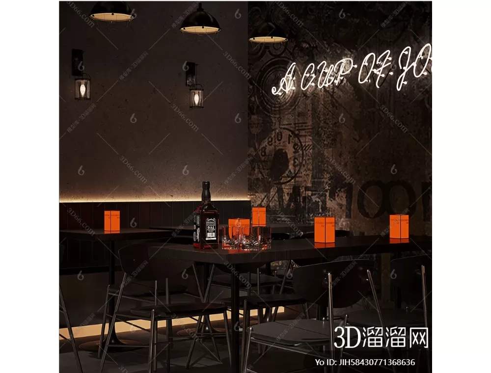 BAR – 3D MODELS – SCENES – BLOCKS – 063 – PRO