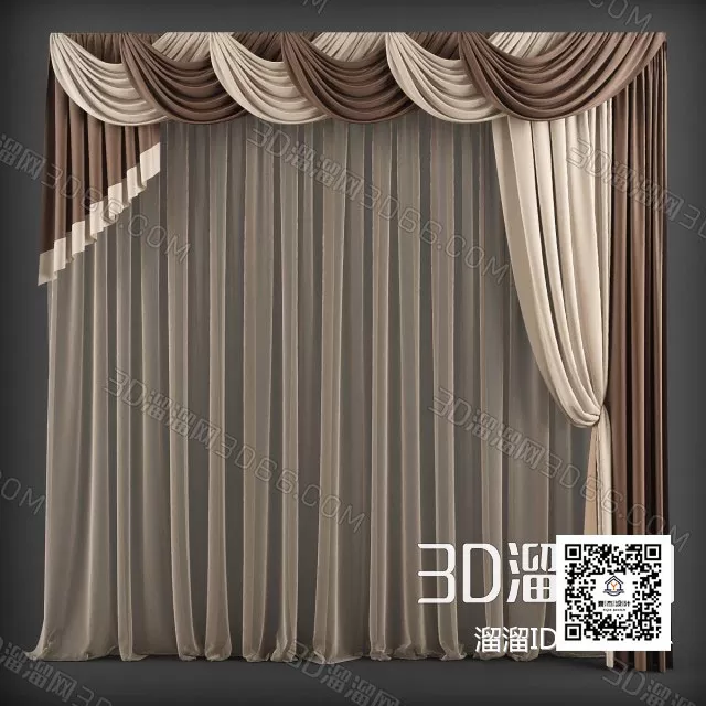 MODERN CURTAIN – 3D MODELS – 066 – PRO