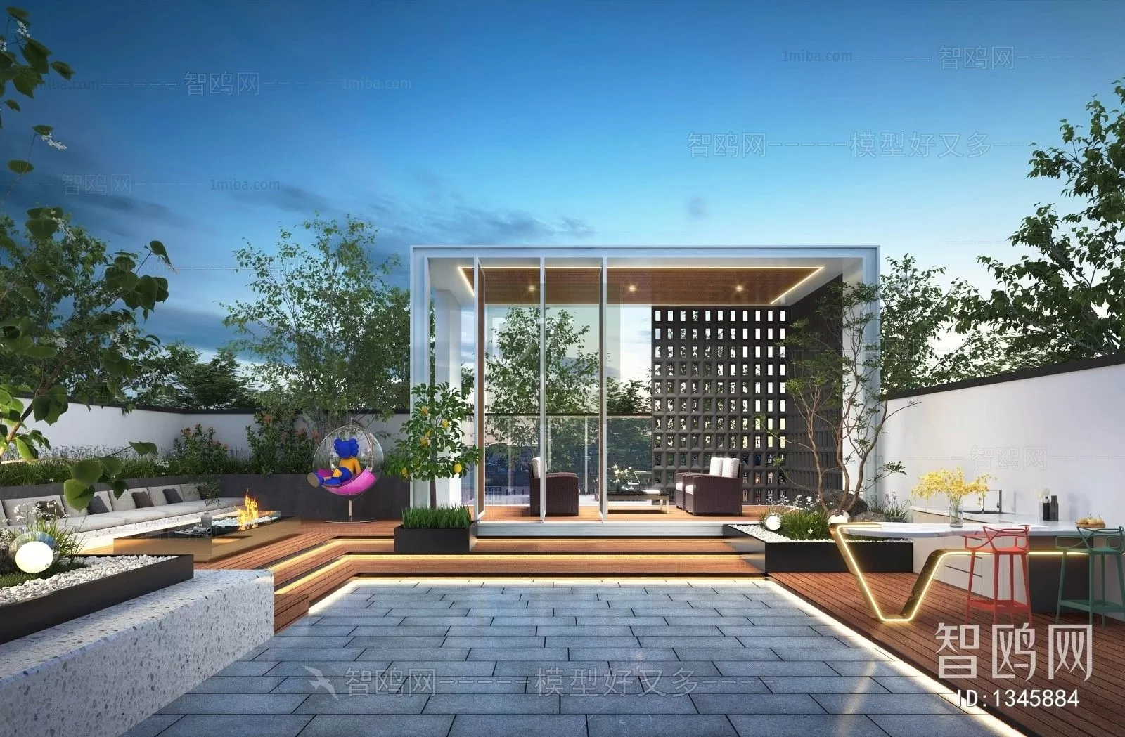 GARDEN 3D MODELS – DECOR – 048 – PRO