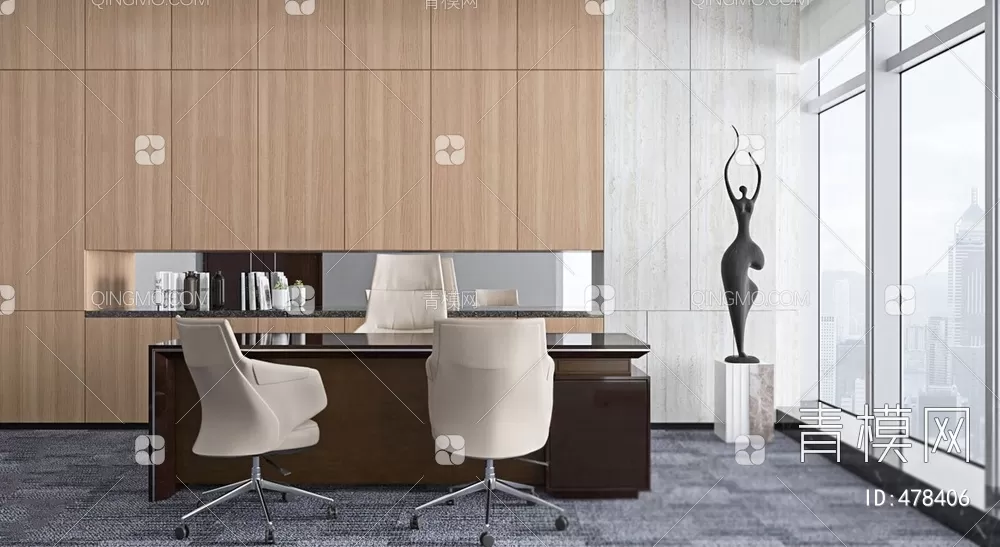 OFFICE SCENES – BLOCKS 3D MODELS – 118 – PRO